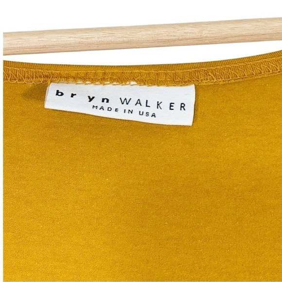 Bryn Walker Euna Organic Cotton Scoop neck Midi Dress Size Small - Picture 8 of 10